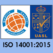 ISO 14001:2015 Certifcate